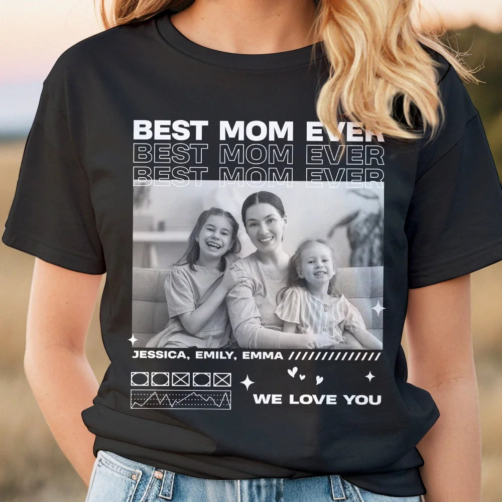 Klamay™ Unique Custom Photo Tee 💗 Crewneck 💗 Hoodie For Mother's Day Gift