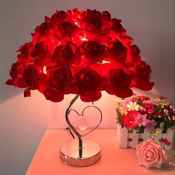 Custom Rose Bouquet Lamp Night Light Decoration for Home Valentine's Day Wedding