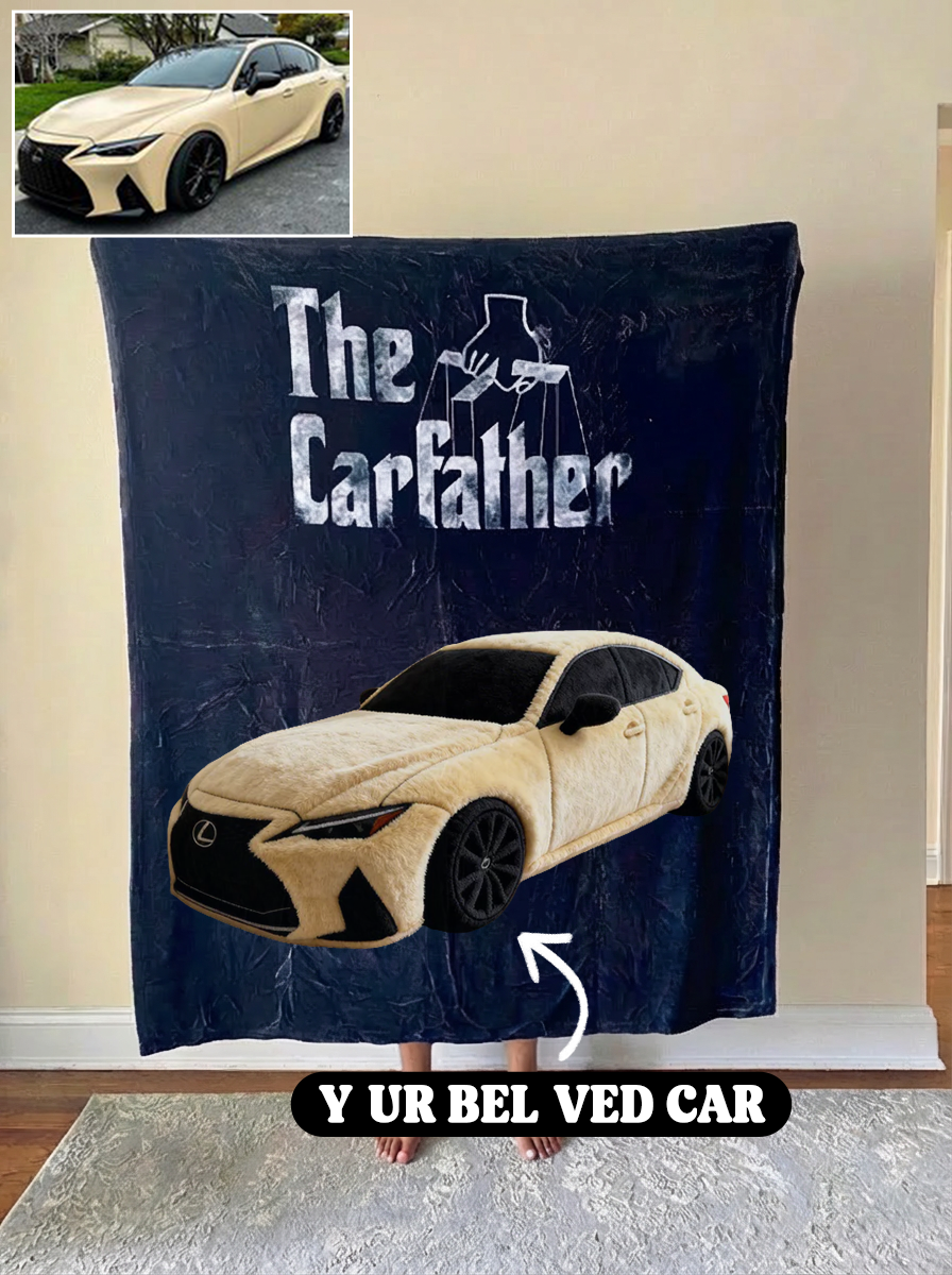 Carfather Custom Car Fleece Blanket