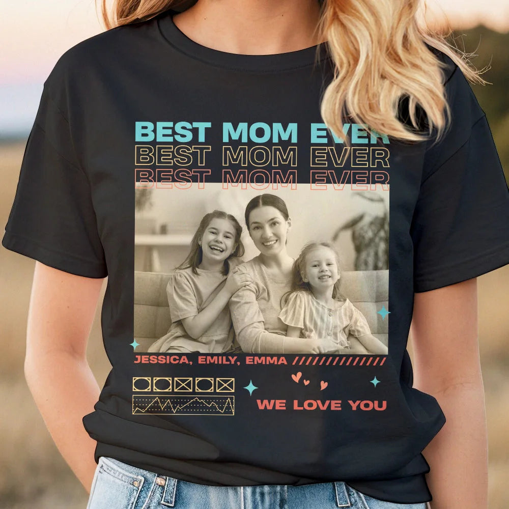 Klamay™ Unique Custom Photo Tee 💗 Crewneck 💗 Hoodie For Mother's Day Gift