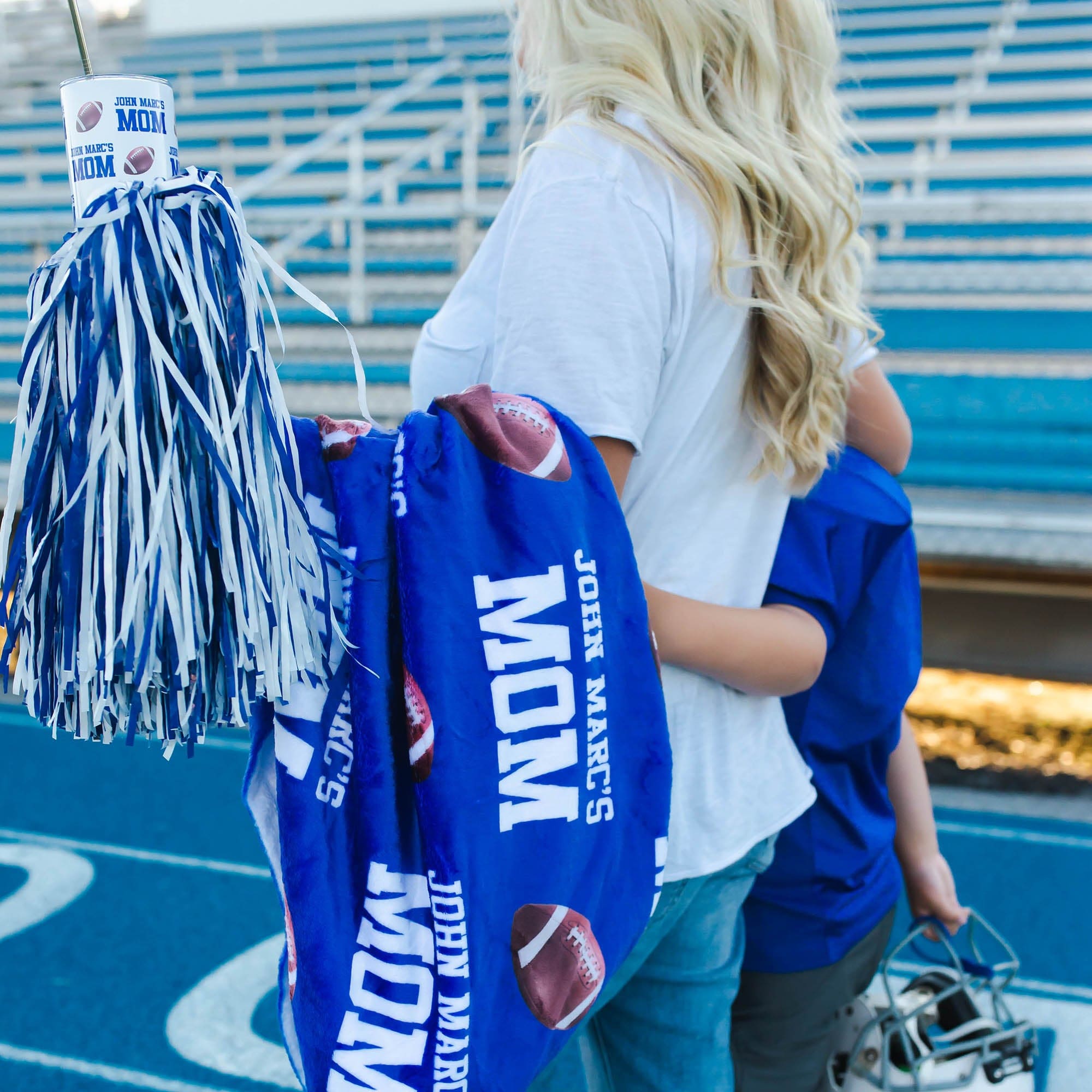 Personalized Bleacher Blanket