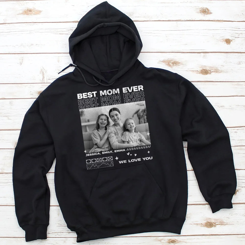 Klamay™ Unique Custom Photo Tee 💗 Crewneck 💗 Hoodie For Mother's Day Gift
