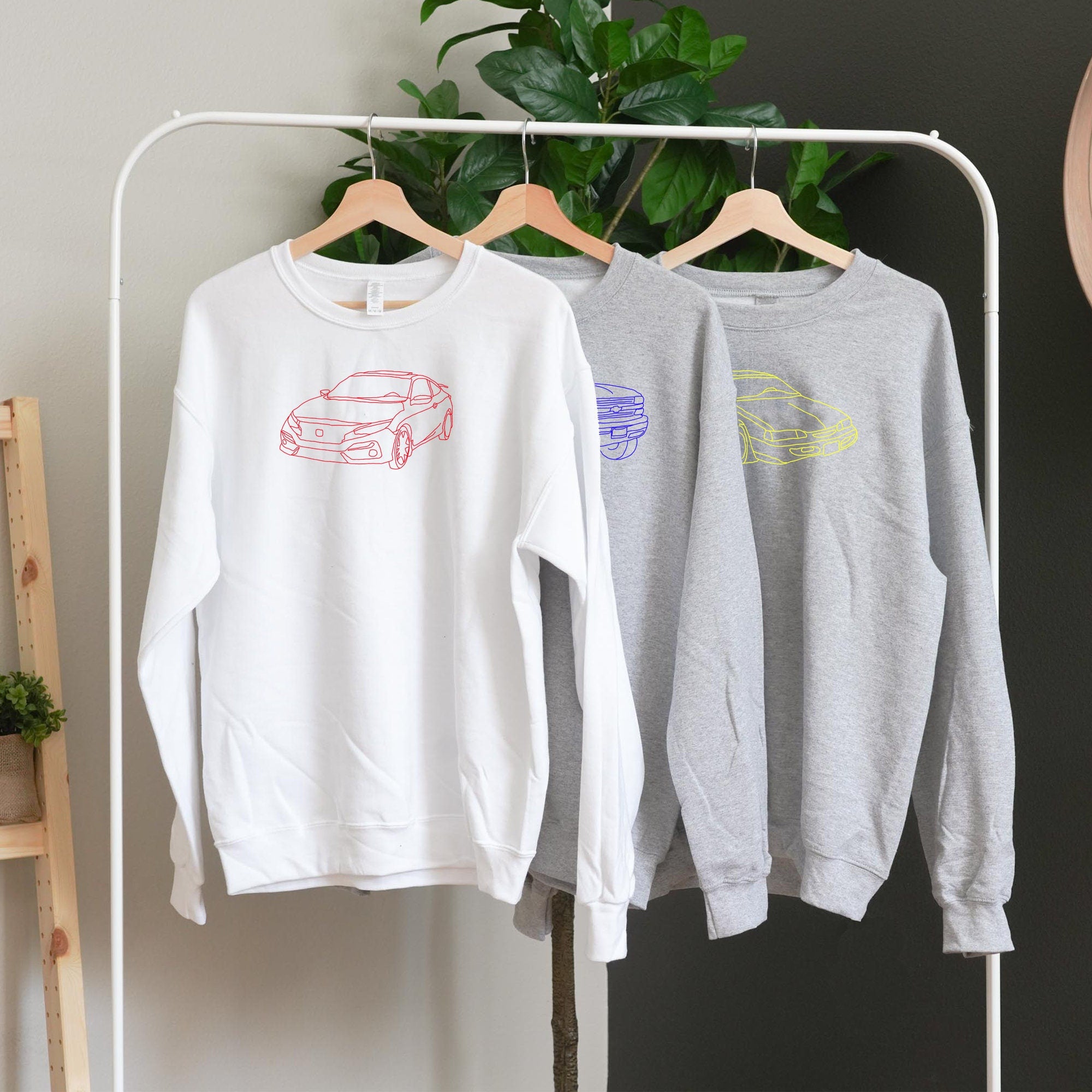 Customized Car Craft Hoodies, Car Enthusiast Gifts