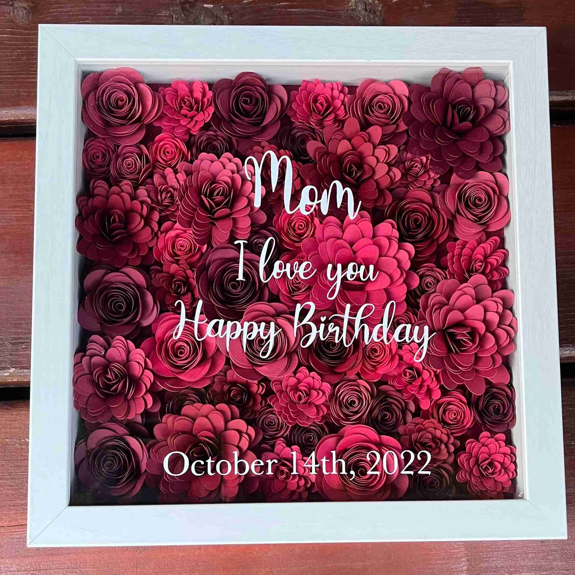 Mixed Flower Box | Mother’s Day Gift | Present for Mom Grandma| Birthday Gift | Anniversary Gift