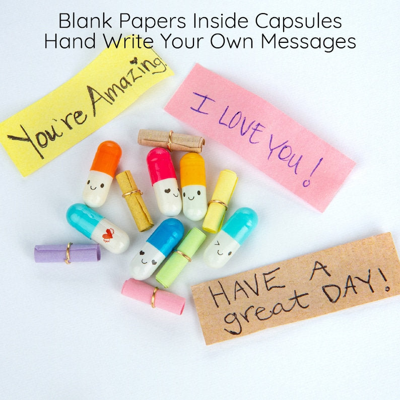 Capsule Letters Message In A Bottle (Mixed Color)-Family/Couple Gift🎁