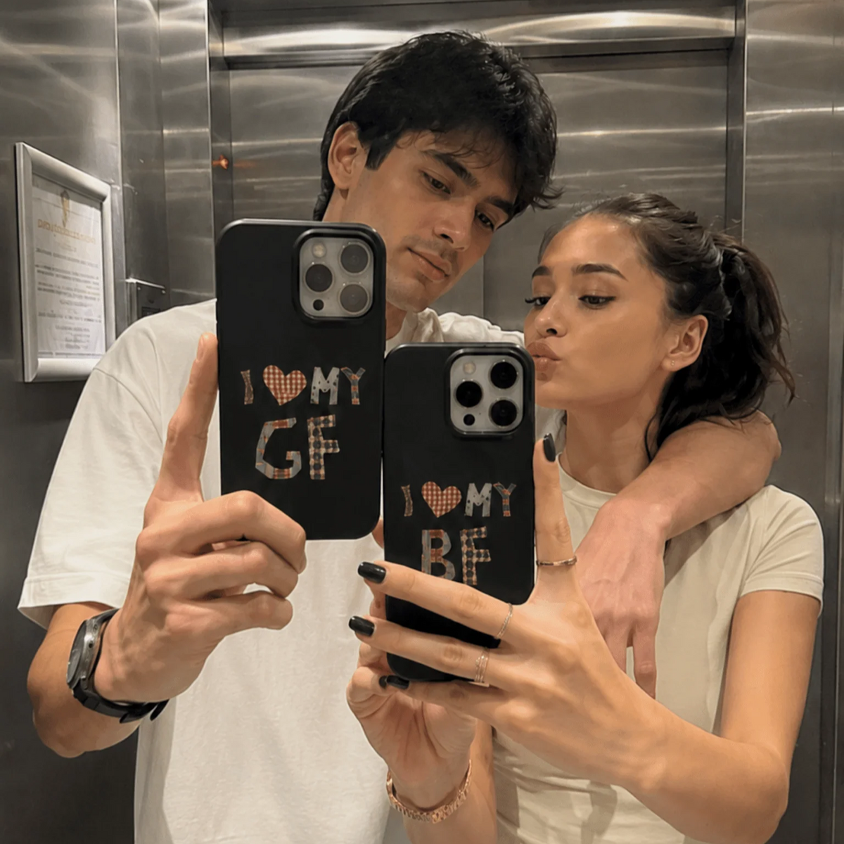 Custom Couple Photo Phone Case – 8 Romantic Designs, Personalized Boyfriend Girlfriend Gift, Fits All Smartphone Models