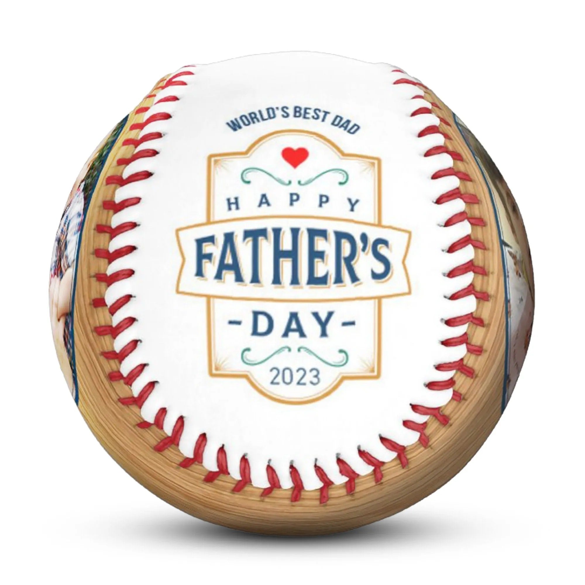 Personalized Photo Baseball - Father's Day Baseball Gifts for Baseball Lovers