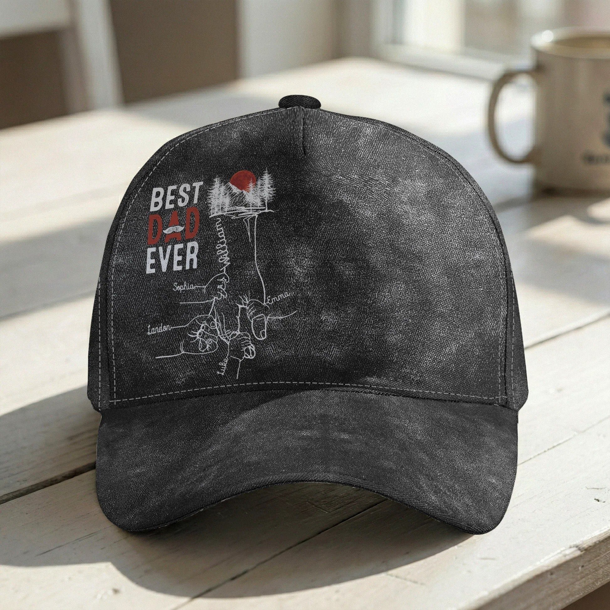 Father's Day Gifts, Father's Day Gifts, Best Dad Ever - Personalized Cap