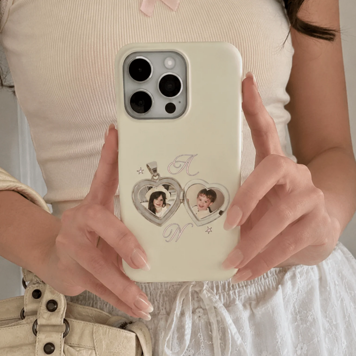 Custom Couple Photo Phone Case – 8 Romantic Designs, Personalized Boyfriend Girlfriend Gift, Fits All Smartphone Models