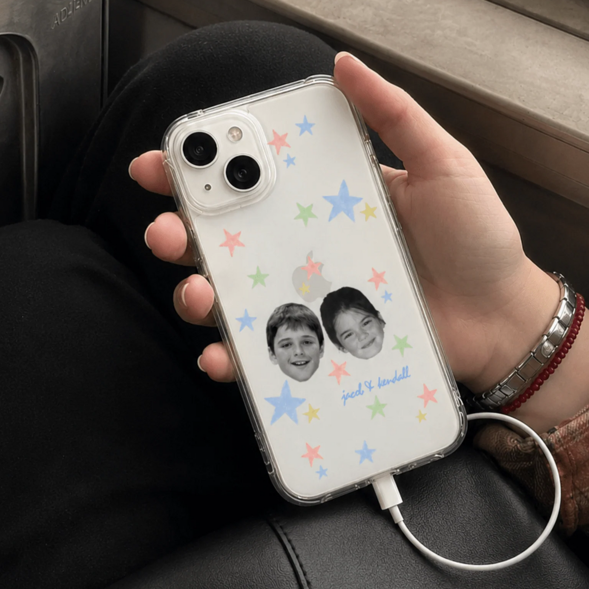Custom Couple Photo Phone Case – 8 Romantic Designs, Personalized Boyfriend Girlfriend Gift, Fits All Smartphone Models