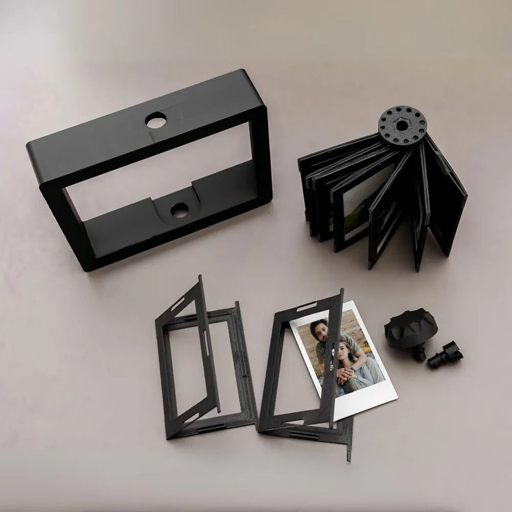 Custom Instax Mini Flipbook Frame – 24 Photos Animation Machine, Anniversary Gift for Couples