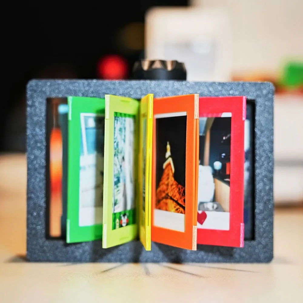 Custom Instax Mini Flipbook Frame – 24 Photos Animation Machine, Anniversary Gift for Couples