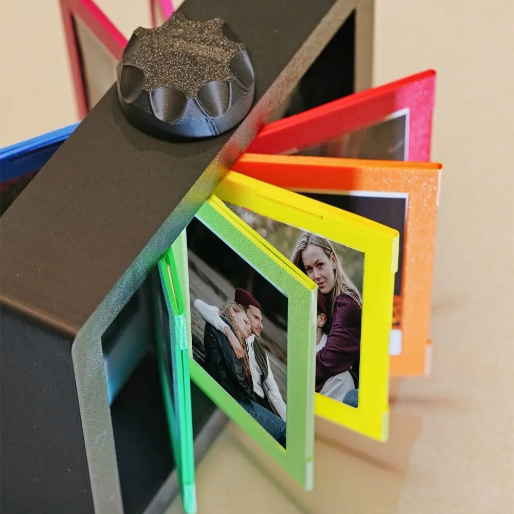 Custom Instax Mini Flipbook Frame – 24 Photos Animation Machine, Anniversary Gift for Couples