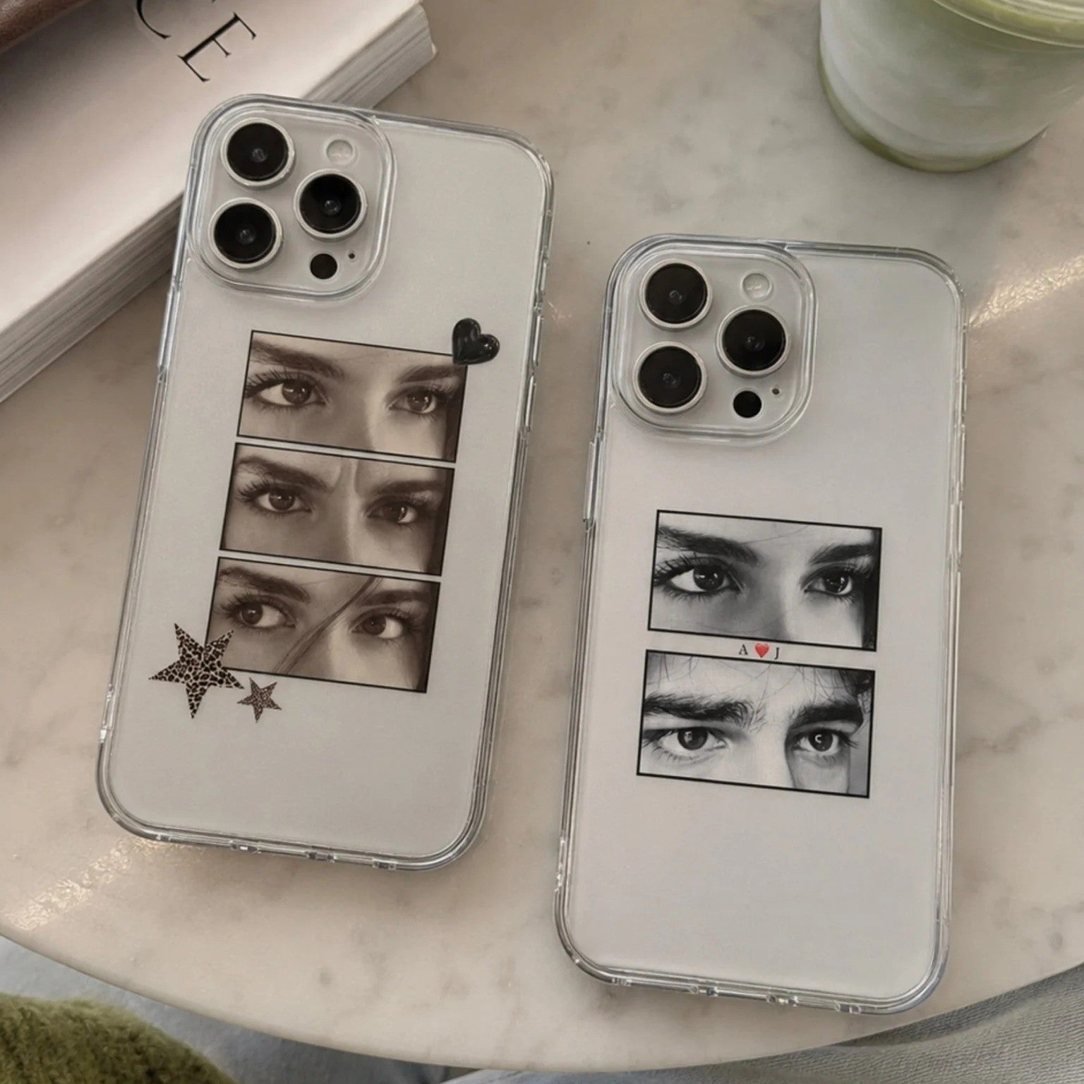 Custom Eye Collage Phone Cases – Personalized Boyfriend Girlfriend Gift, Fits All Smartphone Models