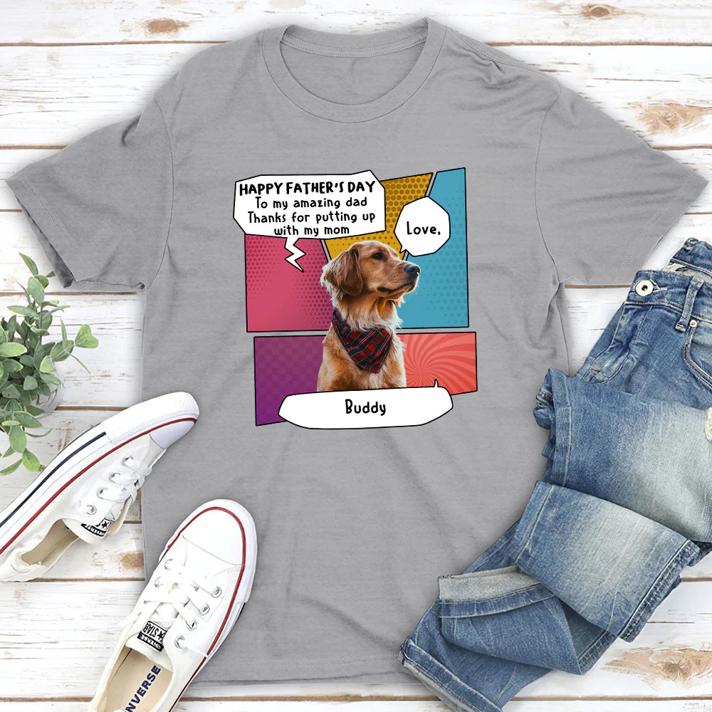 Pop Art Amazing Mom - Personalized Custom Unisex T-Shirt