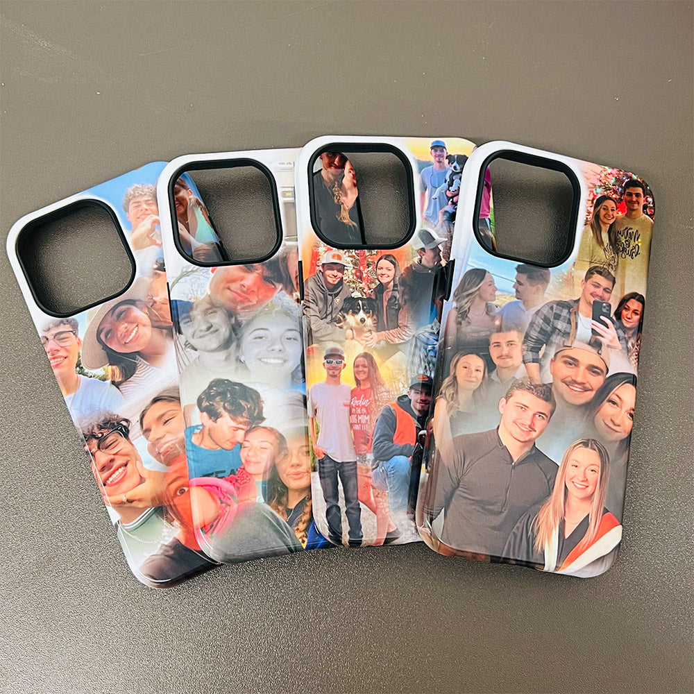Couple Collage Case, Custom iPhone Case for Valentine's Day