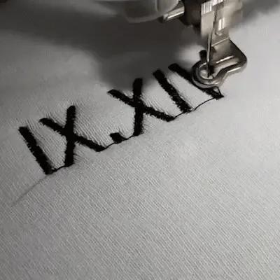Custom Embroidered Roman Numeral Date Couple's Sweatshirt - Buy 2 Get Free Shipping