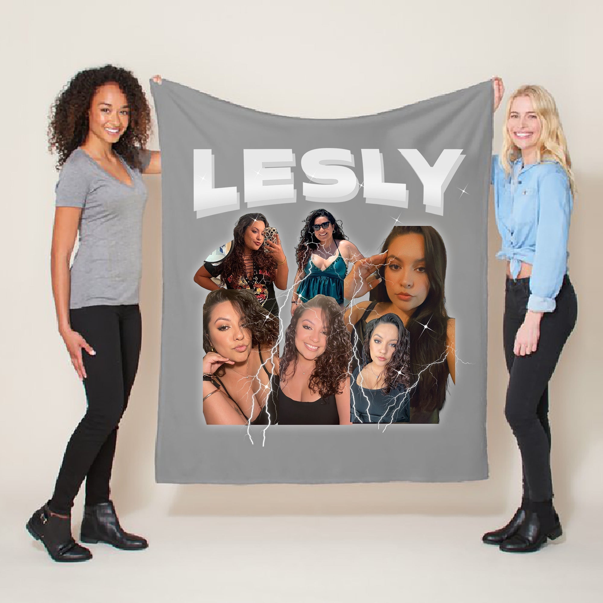 Custom Photo Vintage Blanket for Gift