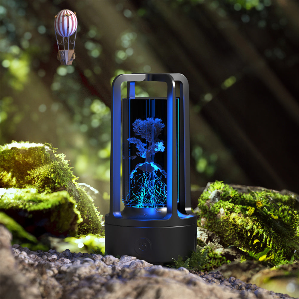 Creative 2 In 1 Audio Acrylic Crystal Touch Lamp And Bluetooth Speaker Valentine's Day Gift
