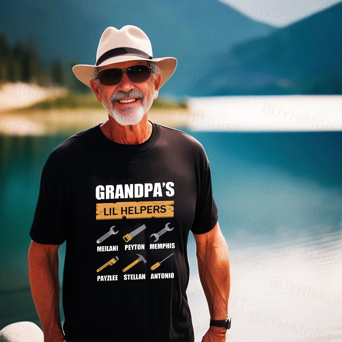 Personalized "Daddy's LIL HELPERS" Tools Shirt