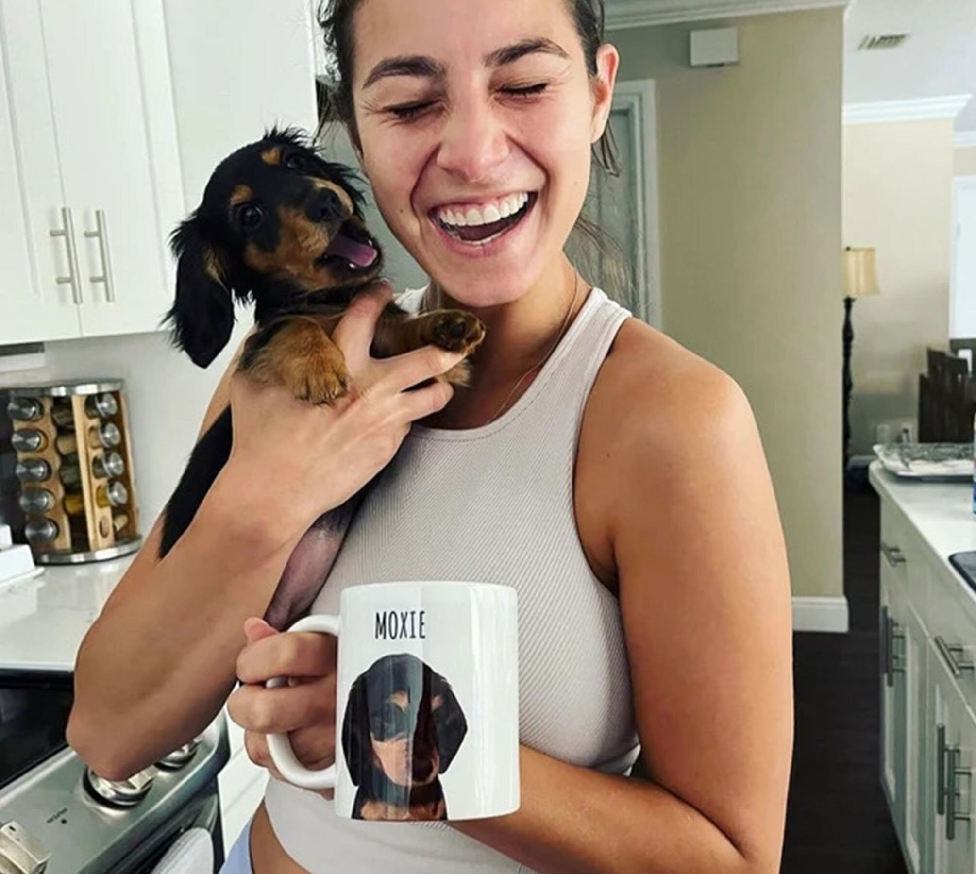 Personalized Dog Pet Cartoon Photo Mug