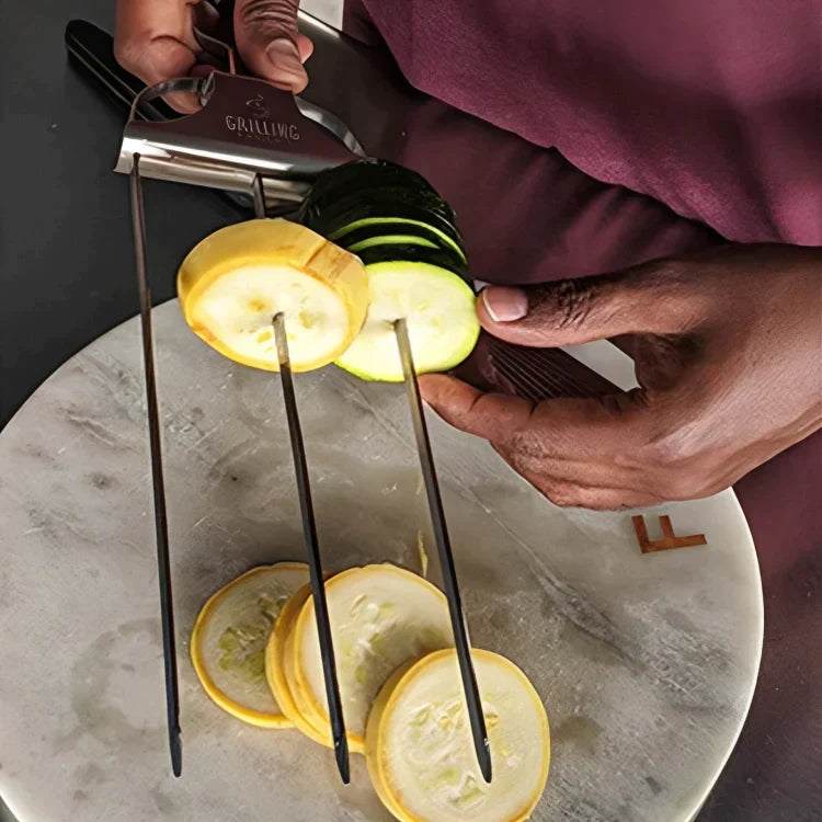🔥Hot Sale Reusable 3 Way Grill Skewers - BBQ GrillSavant（buy one get one free）