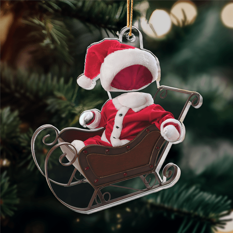 Adorable Newborn Baby - Personalized Acrylic Photo Ornament