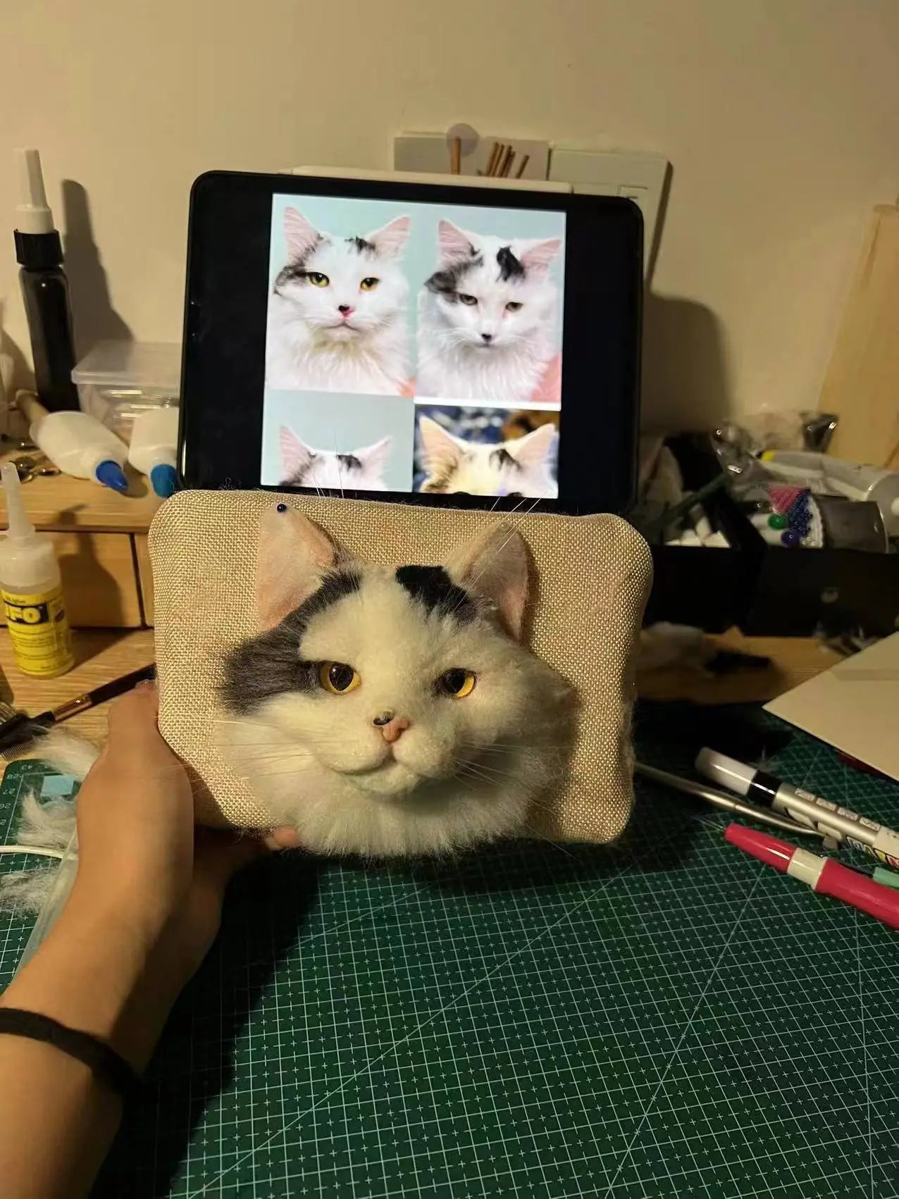 🔥🔥🔥Handmade custom pet wool felt（Free shipping）
