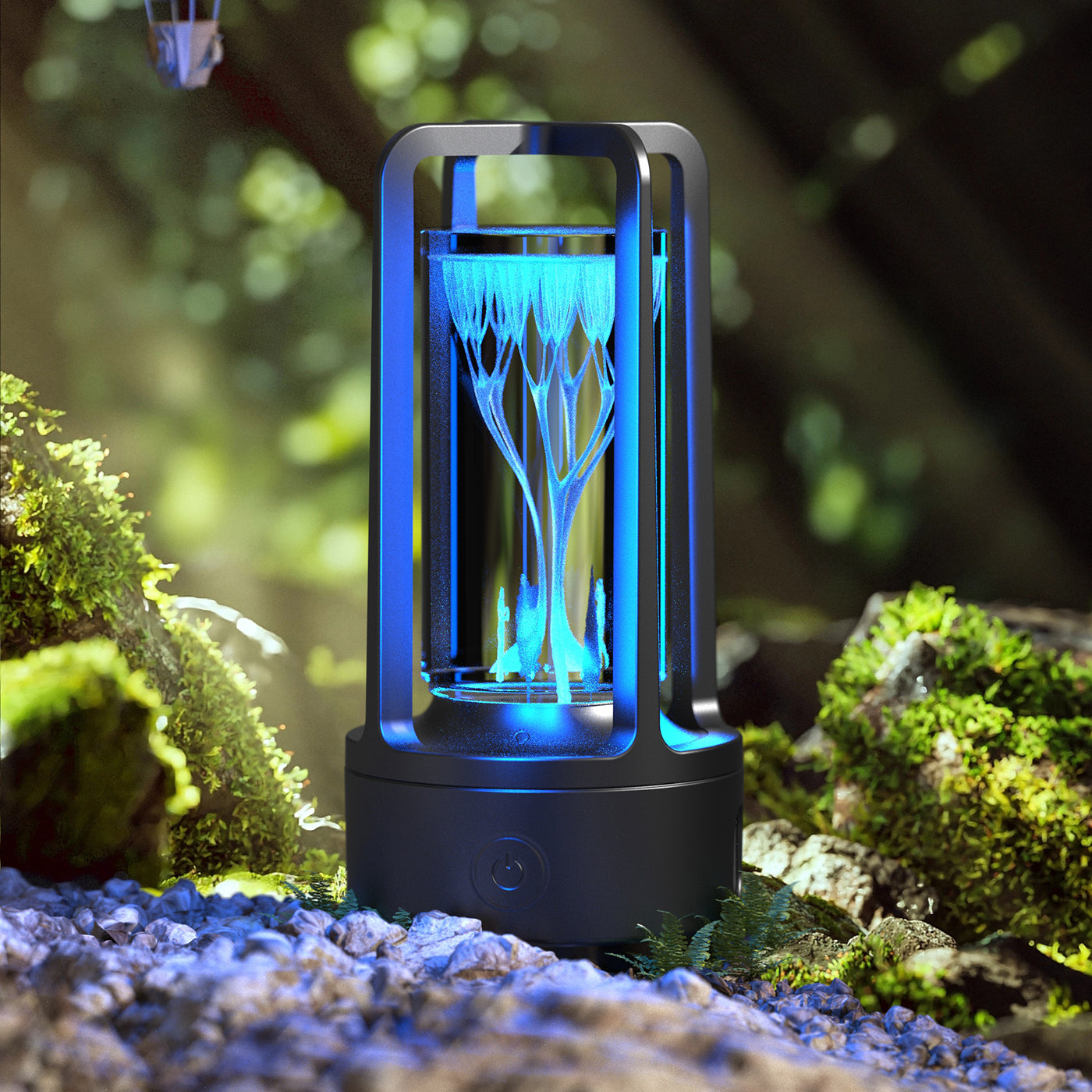 Creative 2 In 1 Audio Acrylic Crystal Touch Lamp And Bluetooth Speaker Valentine's Day Gift