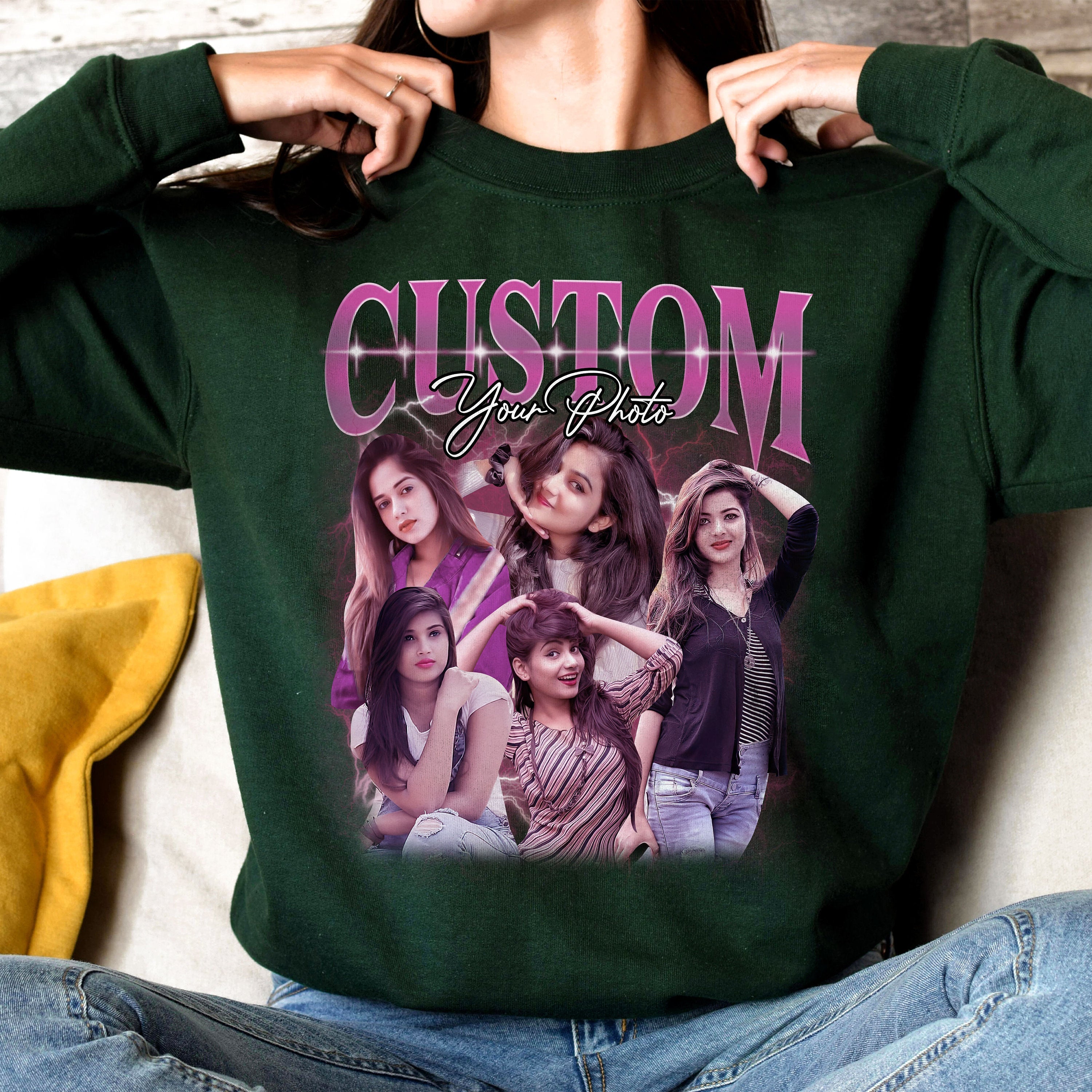 Custom Bootleg Sweatshirt, Custom Your Own Bootleg Shirt, Insert Yout Design
