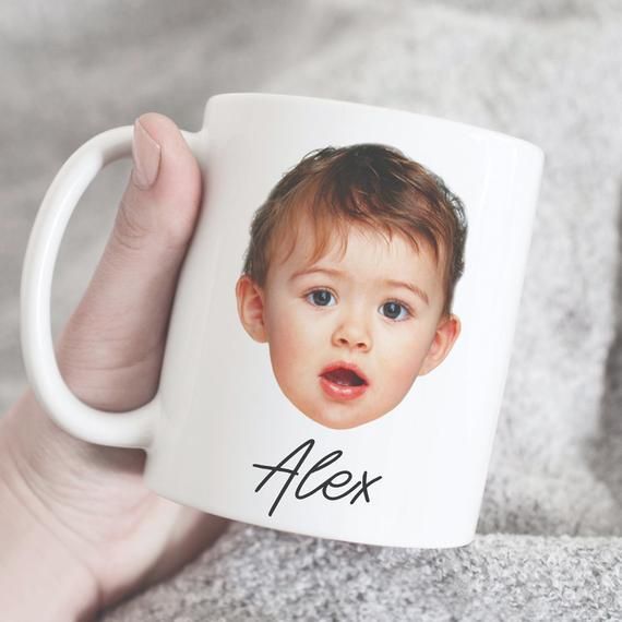 Personalized Dog Pet Cartoon Photo Mug