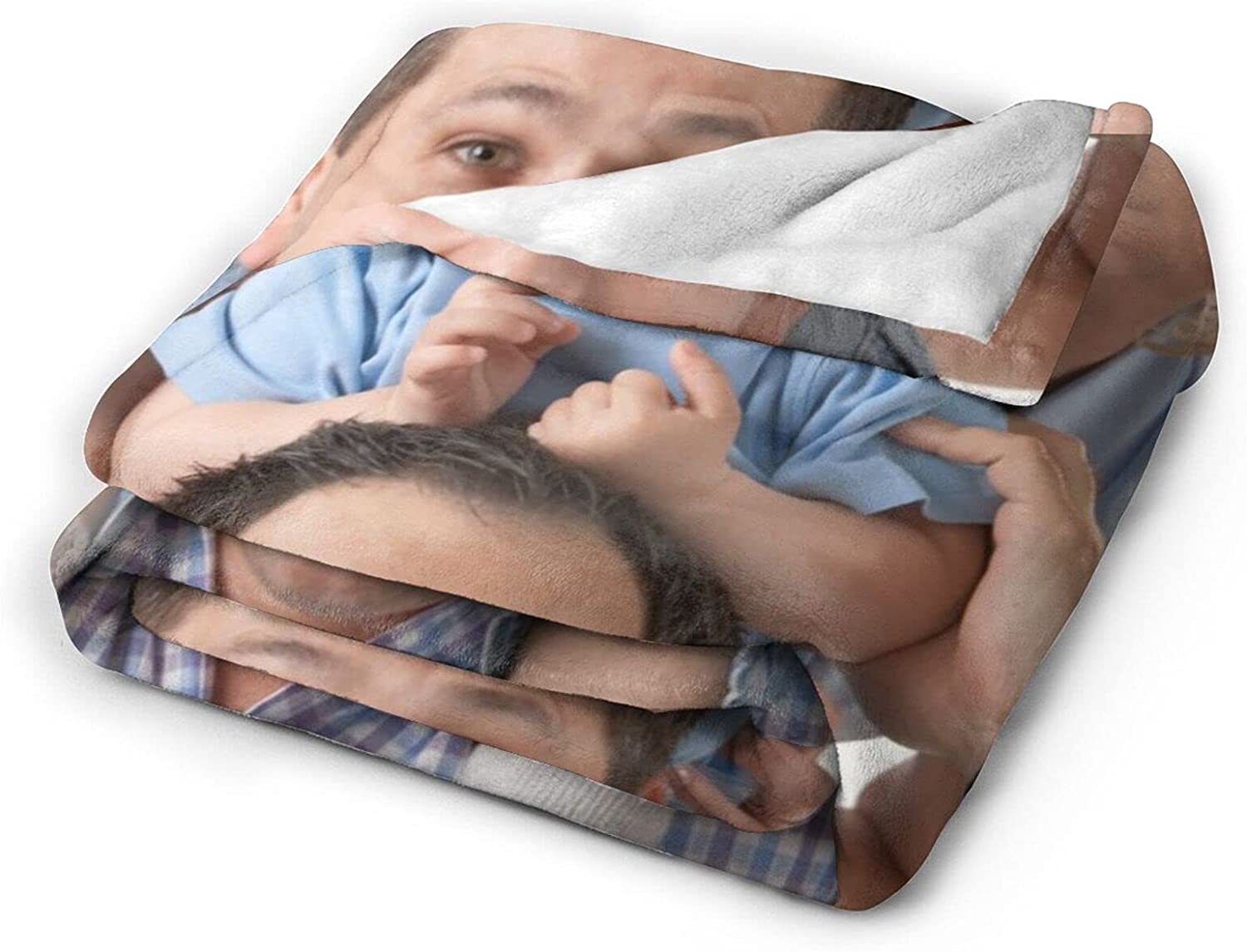 Custom Blanket With Photo Personalized Bedding Throw Blankets For Family Birthday Wedding Gift