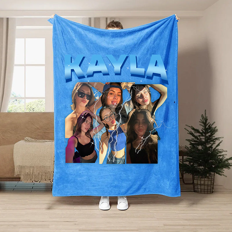 Photo Vintage Blanket Gifts For Kids