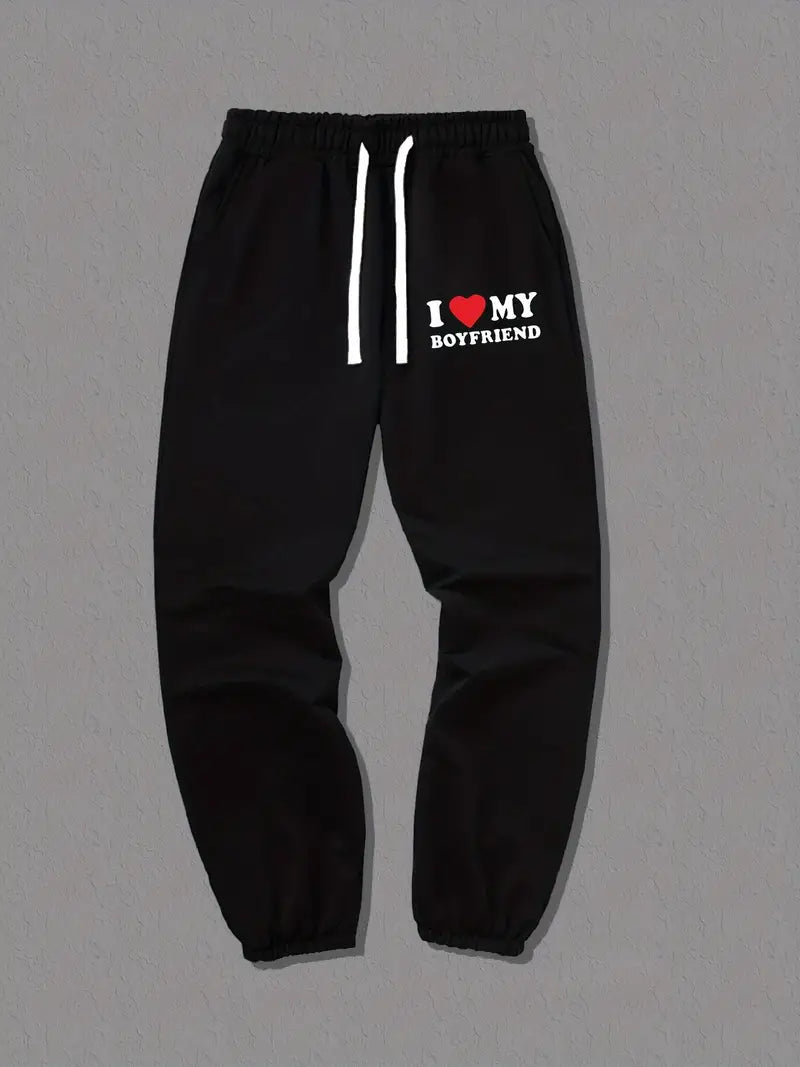 "I Love My BF/GF" Pants