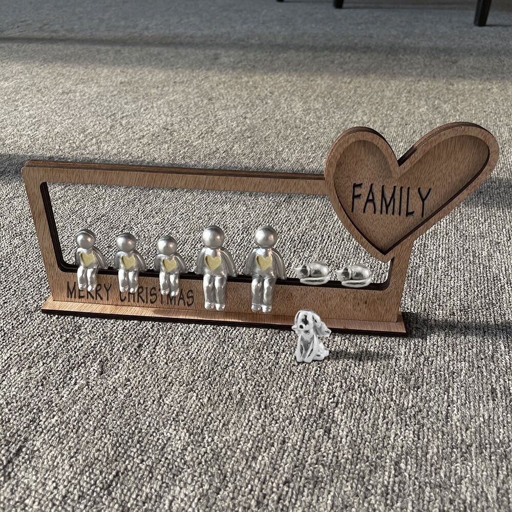 Personalised - Our Little Family | Family Anniversary Gift - Choose Your Own Family Combination