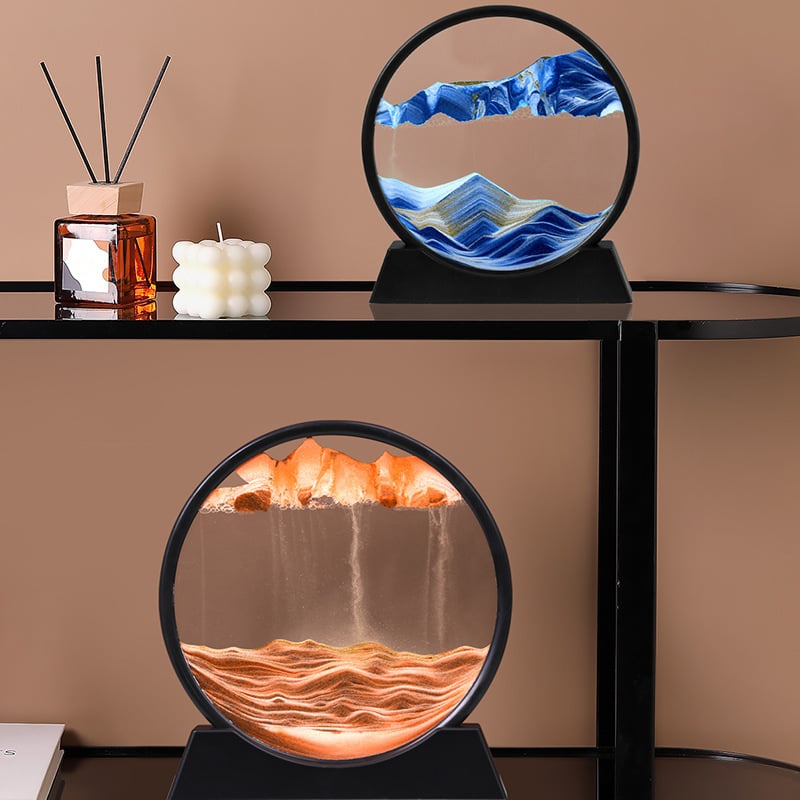 🔥Perfect Valentine's Day Gift --3D Hourglass Deep Sea Sandscape🔥Buy 2 Free Shipping🔥