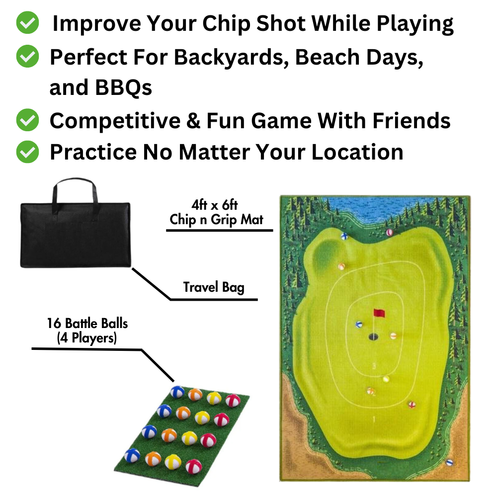 Casual Golf Game Set - CHIP 'N' GRIP