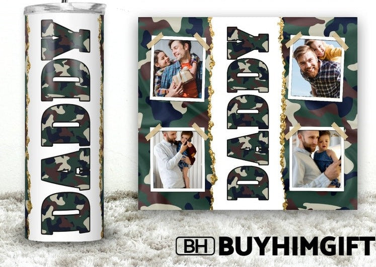 Camo Daddy- Personalized Father's Day Gift