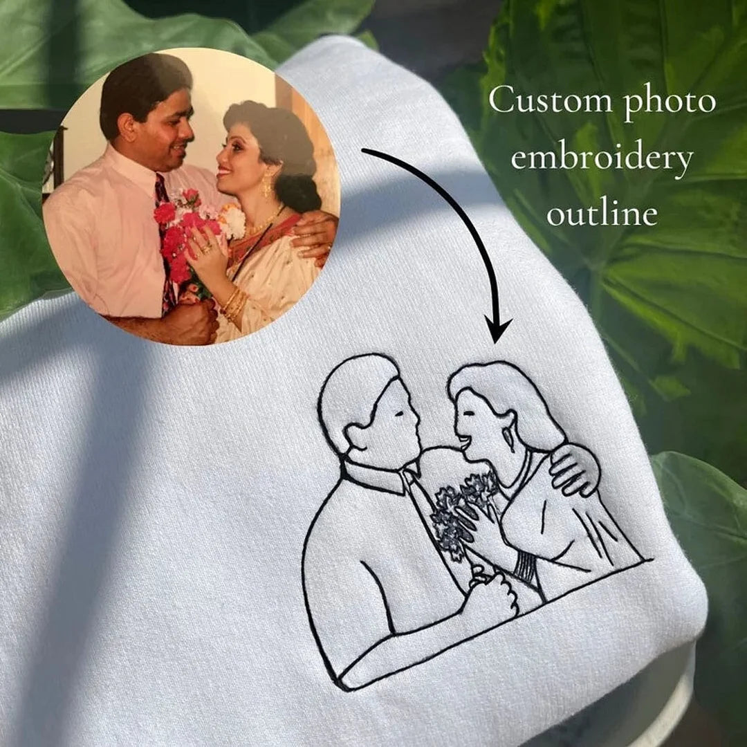 Custom Embroidered Sweatshirts, Hoodies & T-Shirts - Best Anniversary Gifts