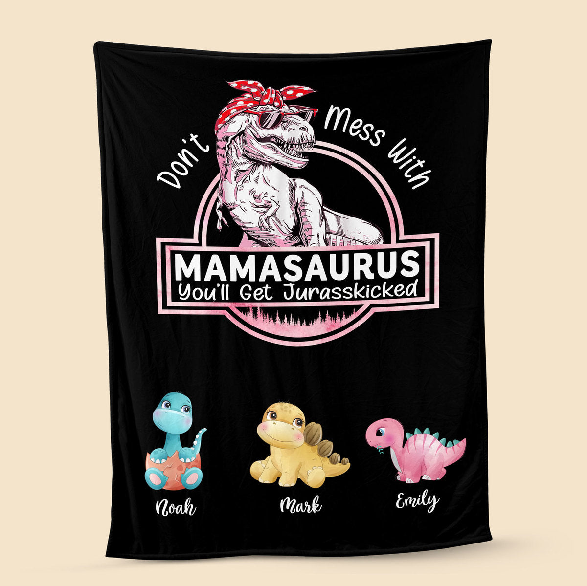 💖For Mom Blanket👩You'll Get Jurasskicked