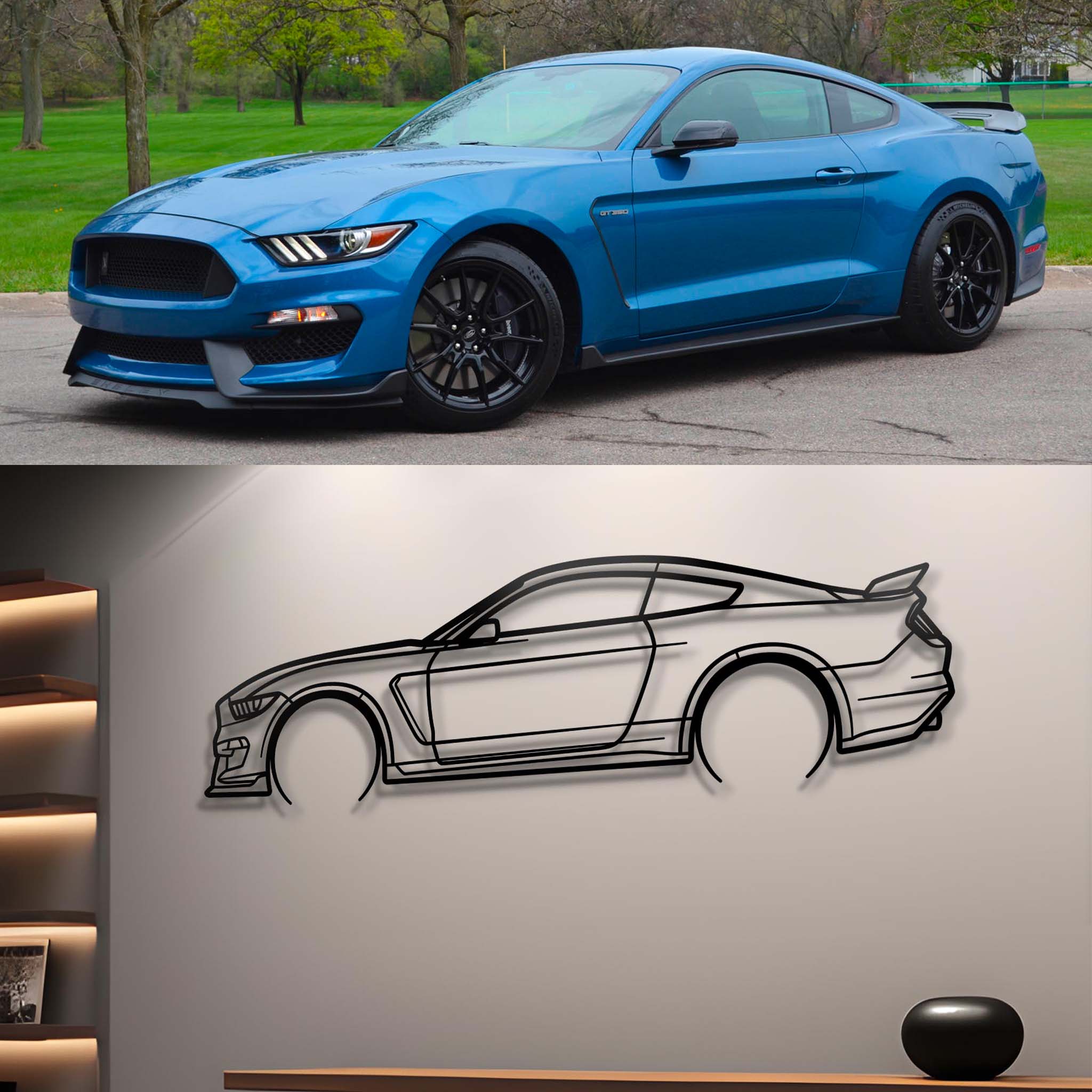 Your Custom Metal Car Silhouette