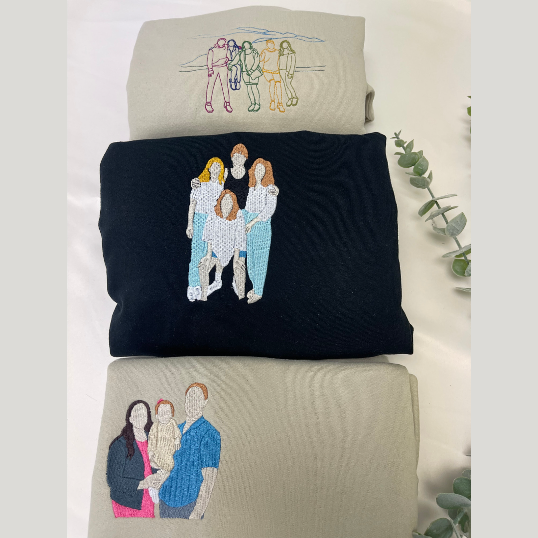 Personalized Fathers Day Gifts from Portrait Photo Sweatshirt