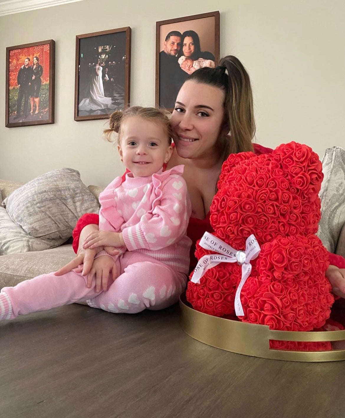 💕Valentine's Day Rose Teddy Bear