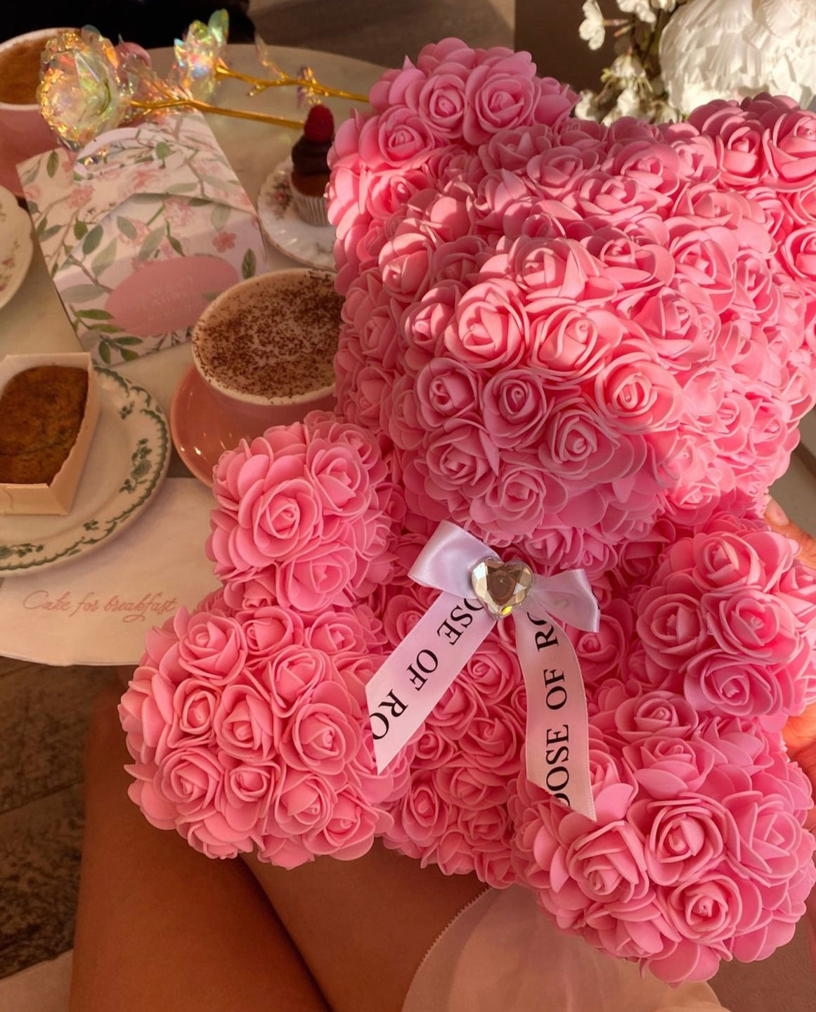 💕Valentine's Day Rose Teddy Bear