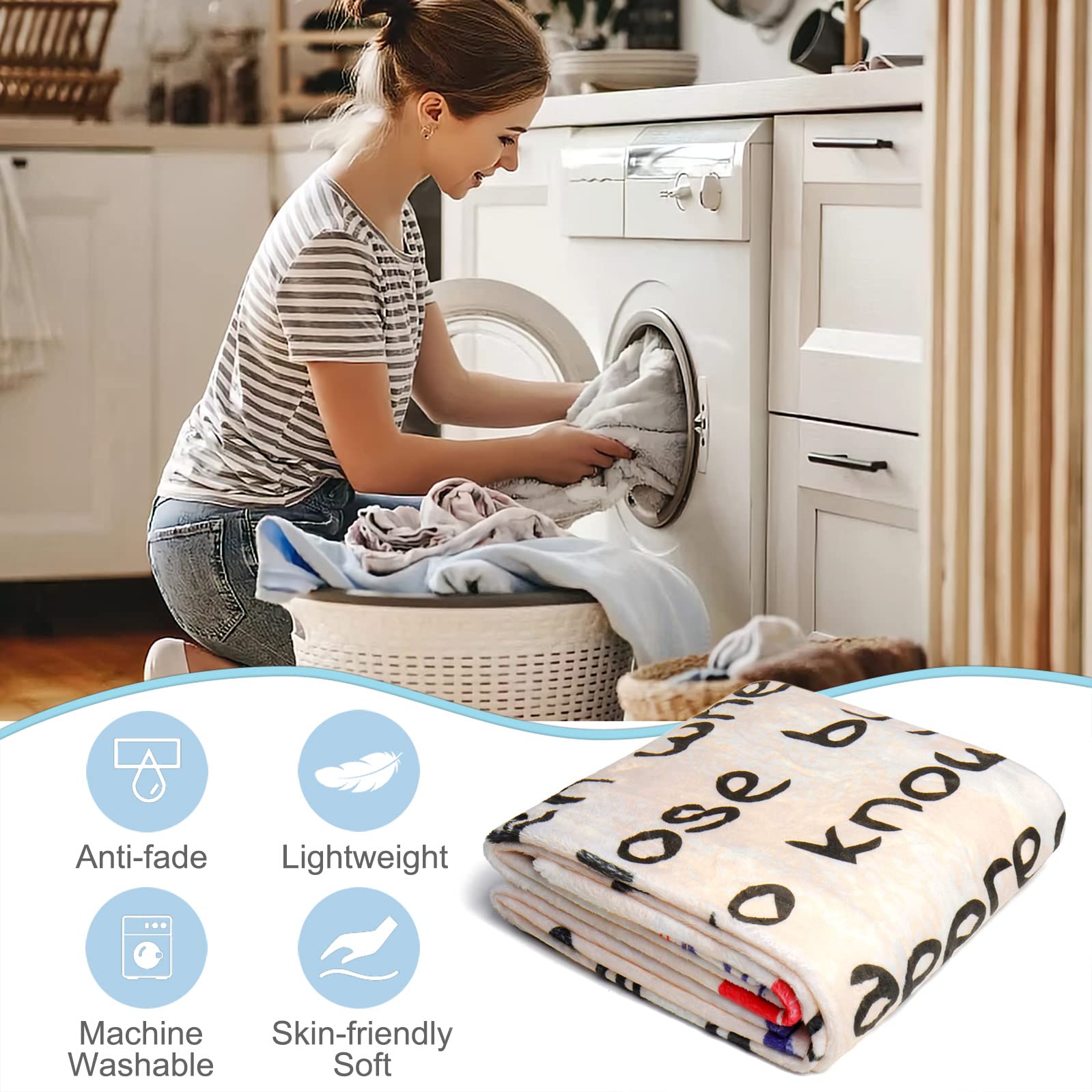 💖For Dad Blanket👨Custom Blanket Gifts From Daughter Or Son