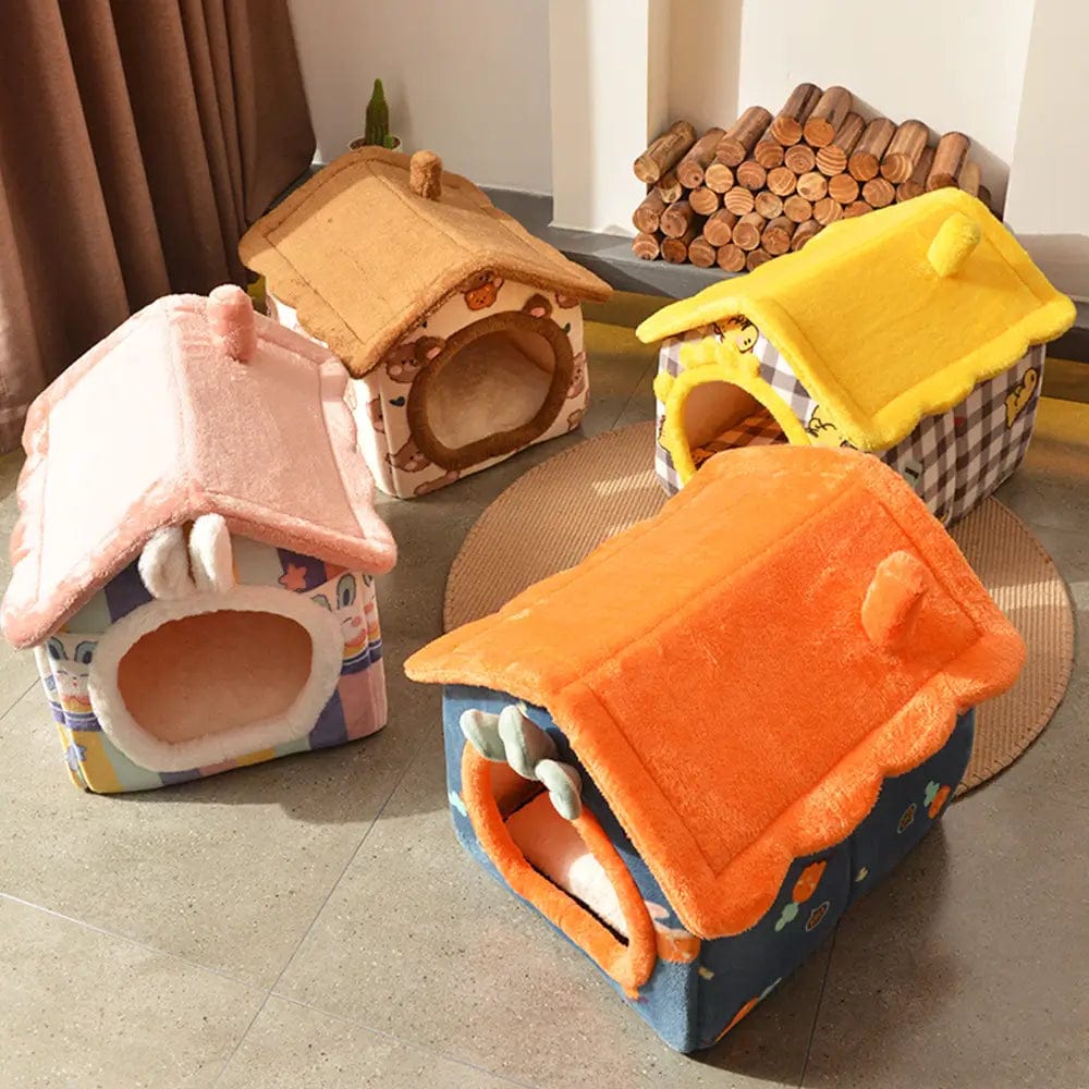 Dog/Cat  house Bed - Pink