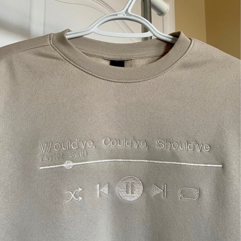 Personalized Song Player Sweatshirts