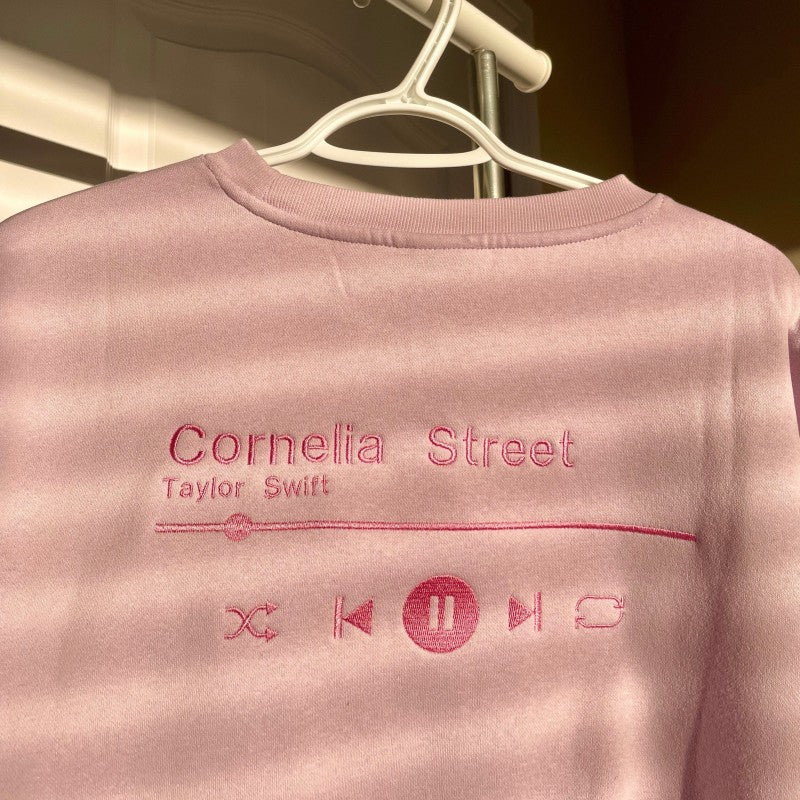 Personalized Song Player Sweatshirts