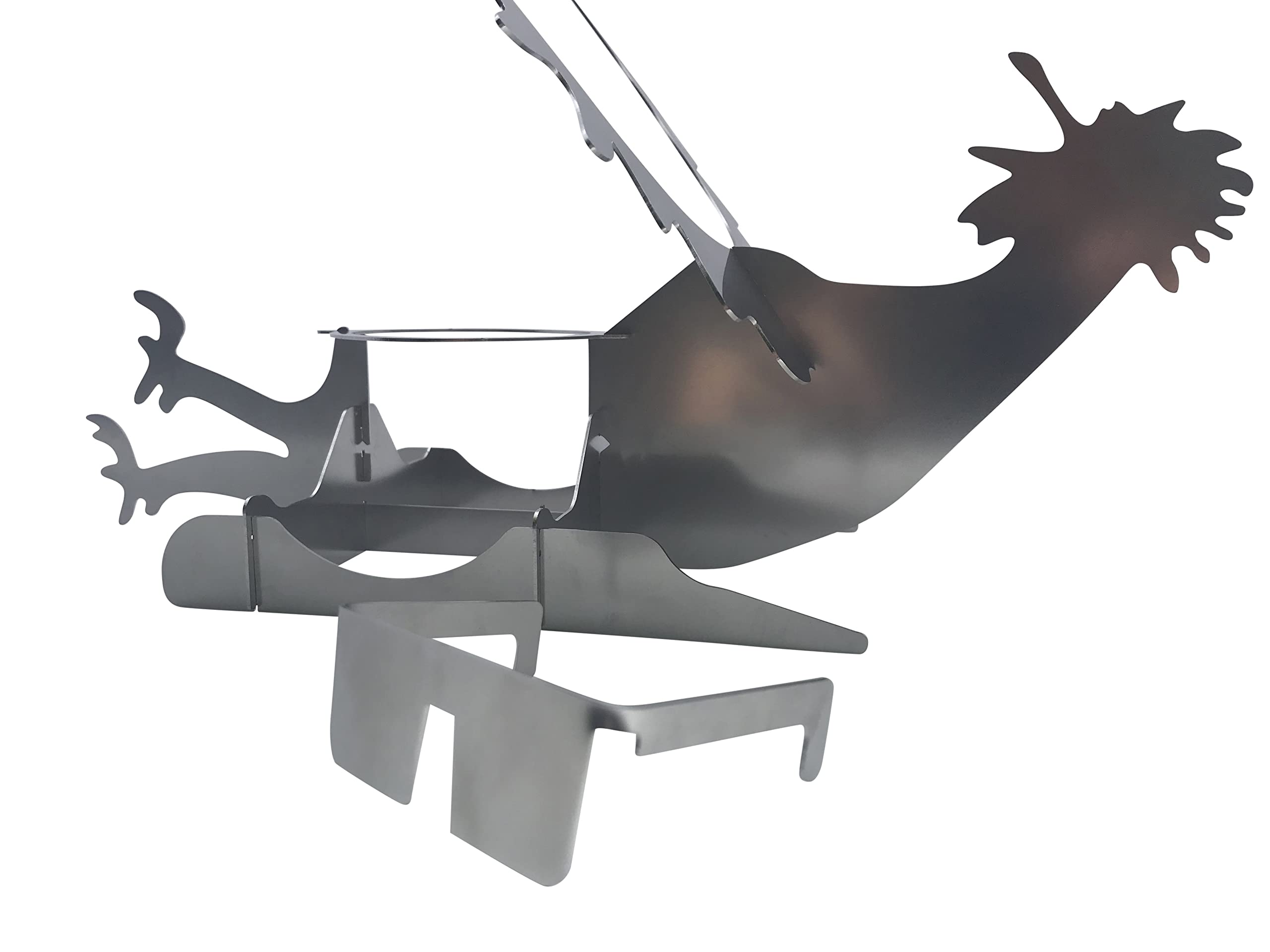 Best Gift Beer can chicken stand- American motorcycle BBQ