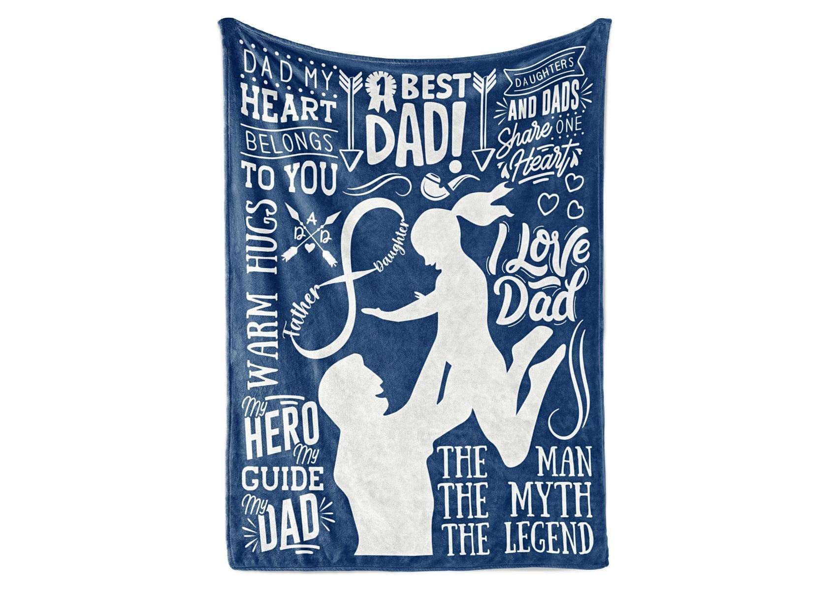 💖For Dad Blanket👨Dad Gifts Blanket From Daughter Son
